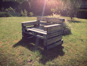 Projekt Paletten Loungemöbel 