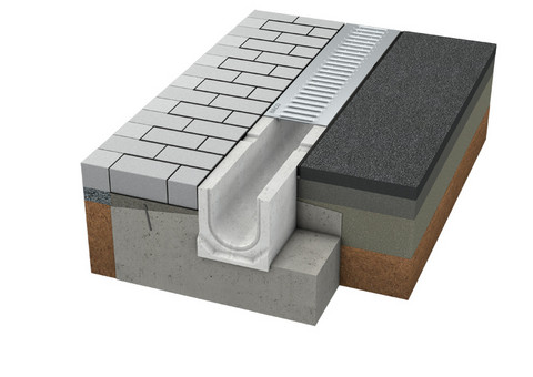 Inbouwvoorbeeld BIRCOplus betongoten