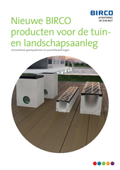 BIRCO Nieuwe producten voor de tuinen landschapsaanleg