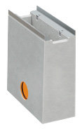 BIRCOsir Small dimensions Nominal width 100 Outfall