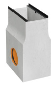 BIRCOlight® with ductile iron angles Nominal width 200 Outfall unit