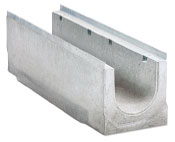 BIRCOsir Small dimensions Nominal width 200 AS Channels Channel elements with anchoring system | 0.5% internal inbuilt fall