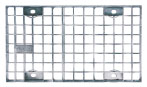 BIRCOsir Small dimensions Nominal width 200 AS Gratings Mesh gratings I galvanized steel