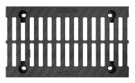 BIRCOsir Small dimensions Nominal width 200 AS Gratings Ductile iron double slotted gratings