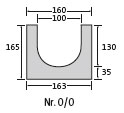 BIRCOplus Nominal width 100 afvoergoten Channel elements I 0.5 % internal inbuilt fall