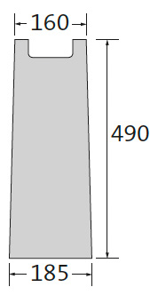 BIRCOplus Nominal width 100 Outfall In-line outfall unit