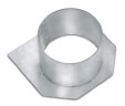 BIRCOplus Nominal width 100 Accessories End caps with outlet DN 110. galvanized