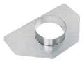 BIRCOsolid® grid channel Nominal width 200 Accessories End cap with outlet DN 200 for construction height 415