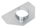 BIRCOsolid grid channel Nominal width 200 Accessories End cap with outlet DN 200 for construction height 415