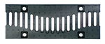 BIRCOsir Small dimensions Nominal width 100 Gratings Design ductile iron grating &#039;Wave&#039;
