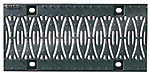 BIRCOsir® Small dimensions Nominal width 150 Gratings Design ductile iron grating 'Ellipse'