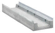 BIRCOsir Small dimensions Nominal width 100 Channels Shallow channels | without internal inbuilt fall