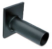 BIRCOprotect Nominal width 100 Accessories End caps with outlet DA 110 x 6,6 - SDR 17, for constuction height 180-280