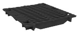 BIRCOmax-i Nominal width 220 Gratings Ductile iron slotted gratings I twofold I for channel with ductile iron angles
