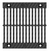 BIRCOmax-i Nominal width 320 Gratings Ductile iron slotted gratings I twofold I for channel with ductile iron angles