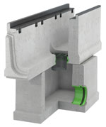 BIRCOmax-i Nominal width 320 Outfall unit In-line outfall-unit I 2-part