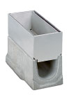 BIRCOslotted steel covers Nominal width 150 AS Slotted Access covers I 2-piece I material thickness 4 mm