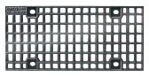 BIRCOsolid grid channel Nominal width 150 Gratings Ductile iron mesh gratings