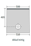 BIRCOlight® with ductile iron angles Nominal width 100 Outfall unit In-line outfall unit I 1-piece