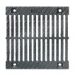 BIRCOsir Large dimensions Nominal width 320 Gratings Ductile iron slottet gratings I twofold
