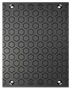 BIRCOcanal Nominal width 520 Gratings Hexagon ductile iron cover I for supply channels with angles