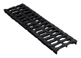 BIRCOslim® Nominal width 100 Gratings Ductile iron double slottet grating